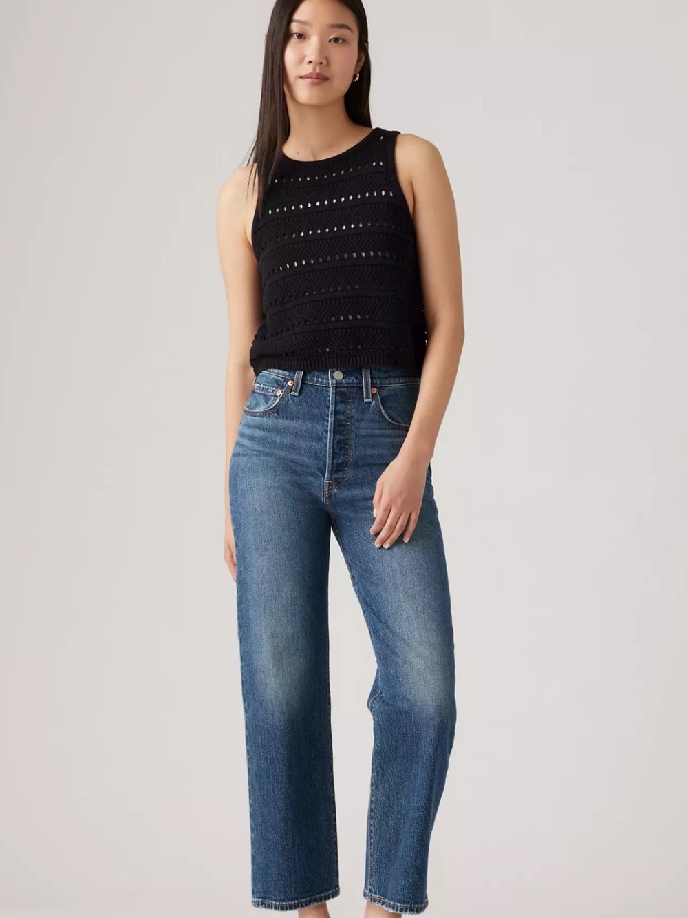 Levi's Ribcage Straight Ankle Jeans